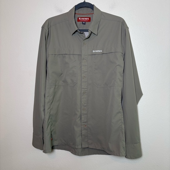 Simms Other - Simms Mens Fishing Shirt Long Sleeve Button Down
